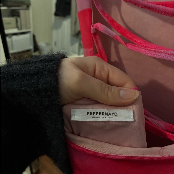 Peppermayo Vibrant Pink Maxi Dress - Picture 5 of 6